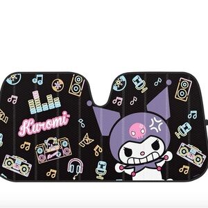 Kuromi Car Sunshade